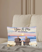 Seaside Memories - Personalized Decorative Pillow - Unique Gift for Couple, Husband, Wife, Dad, Mom 715534 - B - DiyGiftly