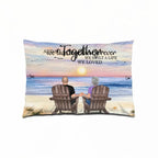 Seaside Memories - Personalized Decorative Pillow - Unique Gift for Couple, Husband, Wife, Dad, Mom 715534 - B - DiyGiftly