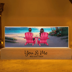 Seaside Memories - Personalized LED Night Light - A Timeless Anniversary Gift for Him & Her 733571 - 733574 - DiyGiftly