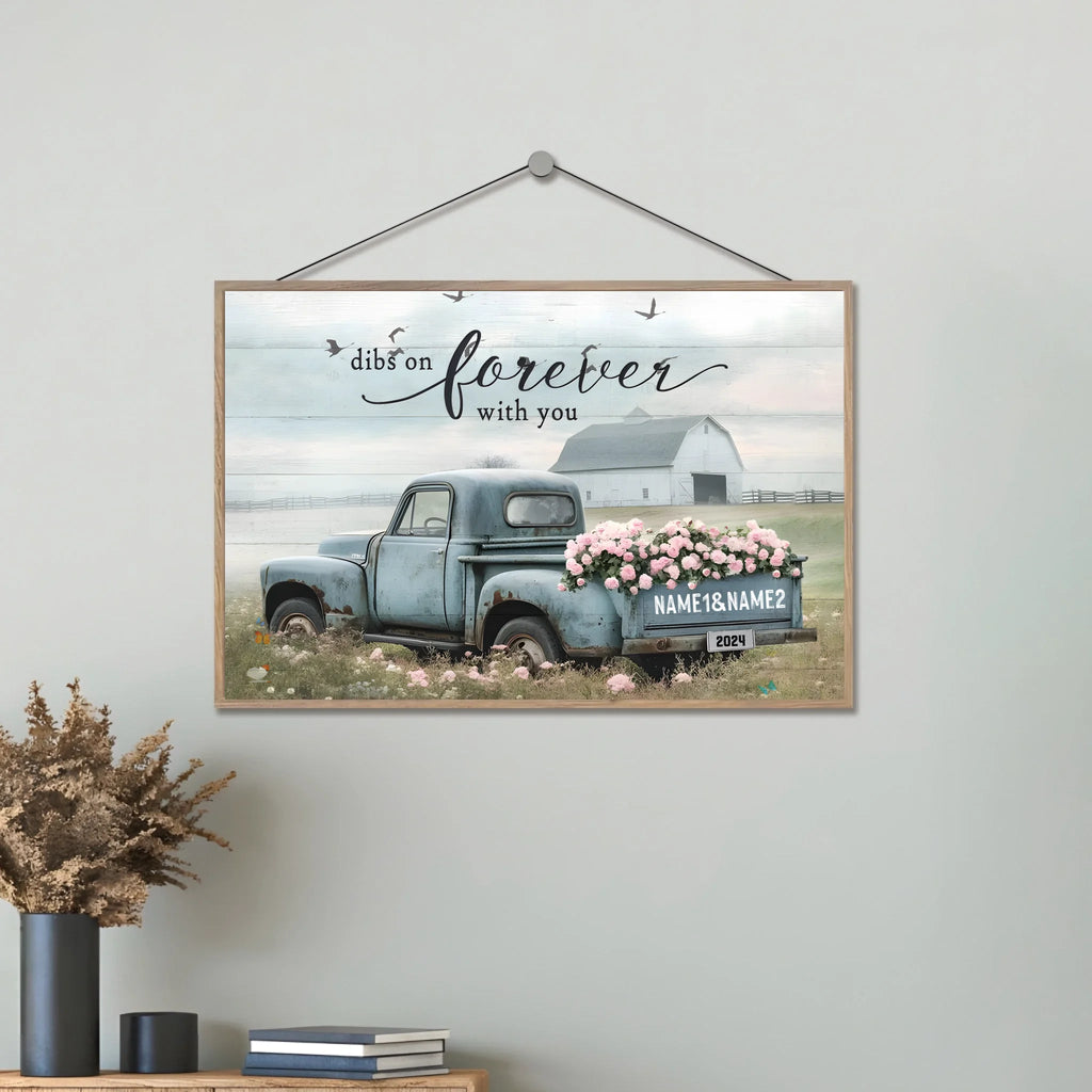 Sentimental Couple Gifts Farmhouse Wedding Gifts Personalized Wooden Plaque 708245 - DiyGiftly