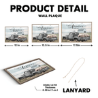 Sentimental Couple Gifts Farmhouse Wedding Gifts Personalized Wooden Plaque 708245 - DiyGiftly