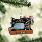 Sewing Machine Collection - Personalized Sewing Keychain 748452 - 748610 - DiyGiftly