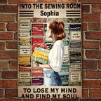 Sewing Room - Custom Metal Sign - Iron & Aluminum Sign - Perfect Gift for Sewing Lovers 748488 - 748541 - DiyGiftly
