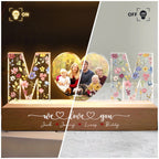 personalized custom gift for dad with clear acrylic finish
