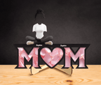 “Side by Side or Miles Apart, Mom & Children Are Always Connected by Heart” – Personalized Mom & Kids Wooden Plaque – Custom Name Family Keepsake Mother’s Day Gift for Wife, Mum, Mom 1151310 - DiyGiftly