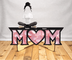 “Side by Side or Miles Apart, Mom & Children Are Always Connected by Heart” – Personalized Mom & Kids Wooden Plaque – Custom Name Family Keepsake Mother’s Day Gift for Wife, Mum, Mom 1151310 - DiyGiftly