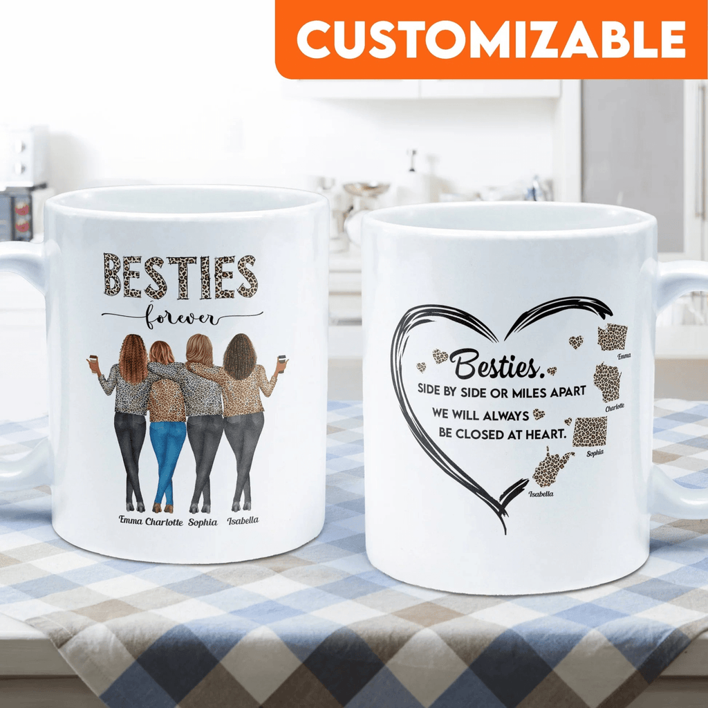 custom name mug gift for sister