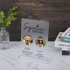 Signature Cocktail Sign, Dog Signature Drink Sign, Custom Pet Signature Drink Sign, Wedding Bar Menu Sign, Cocktail Signature Drink Signs 431552 - DiyGiftly