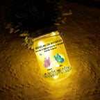 mason jar light custom name gift for sister