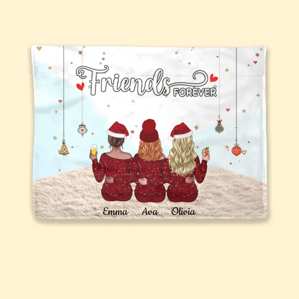 Sisters Forever - Blanket - A Heartfelt Gift for Your Best Friend or Sister 684577 - DiyGiftly