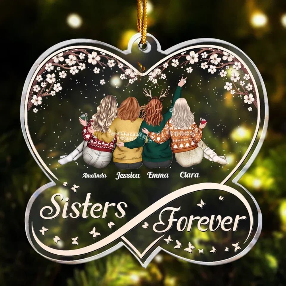acrylic ornament gift for sister