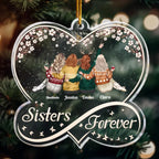 acrylic ornament personalized design gift for sister