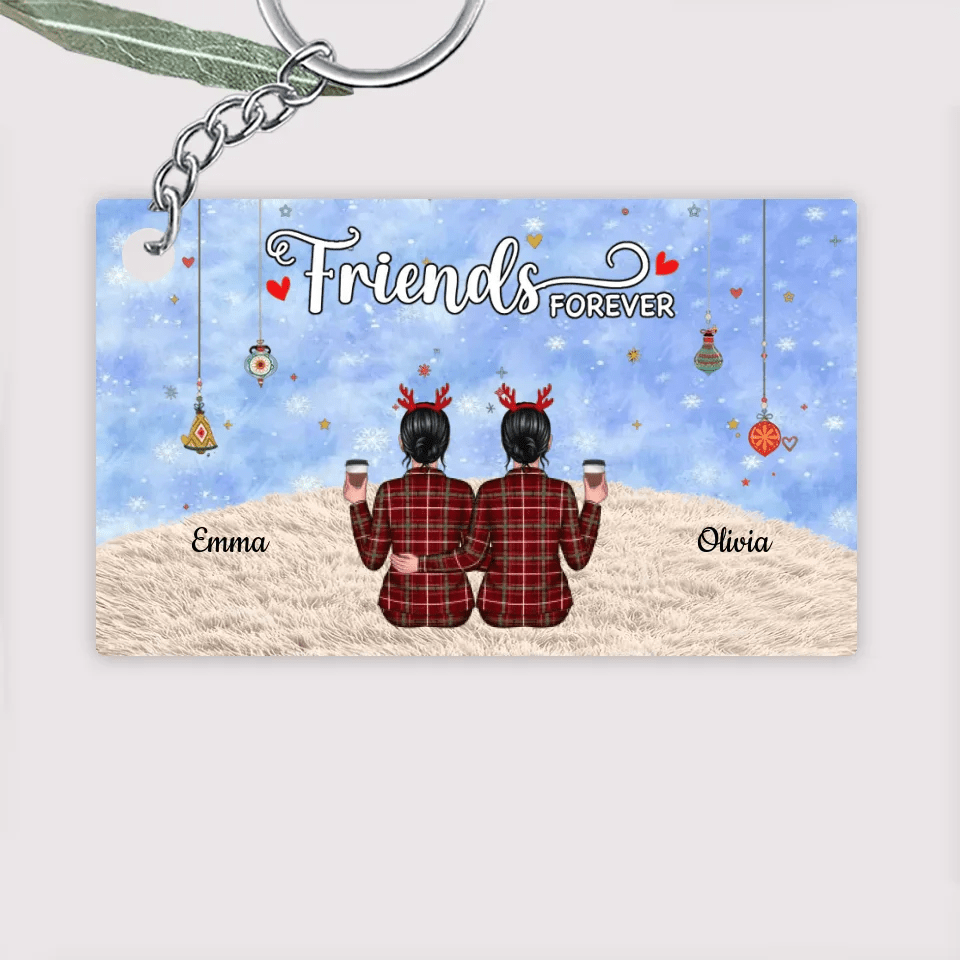 Sisters Forever - Keychain - A Heartfelt Gift for Your Best Friend or Sister 684576 - DiyGiftly