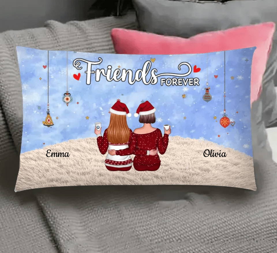 Sisters Forever - Pillow - A Heartfelt Gift for Your Best Friend or Sister 684578 - DiyGiftly