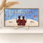 plaque gift for sister personalized design