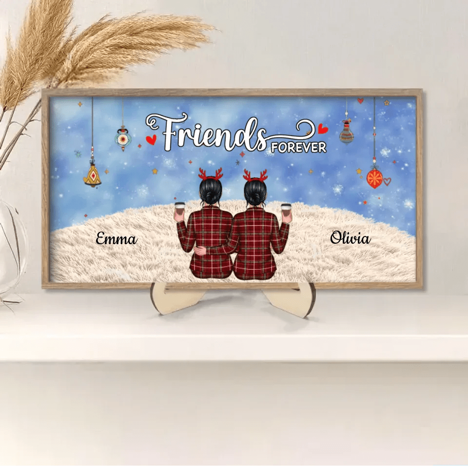 plaque gift for sister personalized design