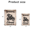 Skull Motorcycle Rider - Personalized Custom Metal Sign 746661 - 747786 - DiyGiftly