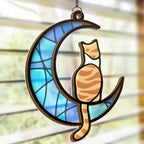 Smile Because It Happened - Memorial Personalized Window Hanging Suncatcher - Sympathy Gift For Pet Owners, Pet Lovers 668921 - DiyGiftly