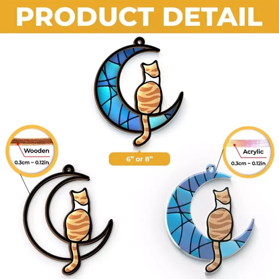 Smile Because It Happened - Memorial Personalized Window Hanging Suncatcher - Sympathy Gift For Pet Owners, Pet Lovers 668921 - DiyGiftly