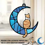 Smile Because It Happened - Memorial Personalized Window Hanging Suncatcher - Sympathy Gift For Pet Owners, Pet Lovers 668921 - DiyGiftly