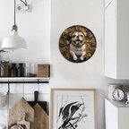 Smile Pitbull - Personalized Pitbull Wall Clock 735524 - DiyGiftly