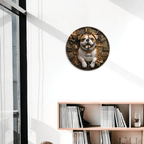 Smile Pitbull - Personalized Pitbull Wall Clock 735524 - DiyGiftly
