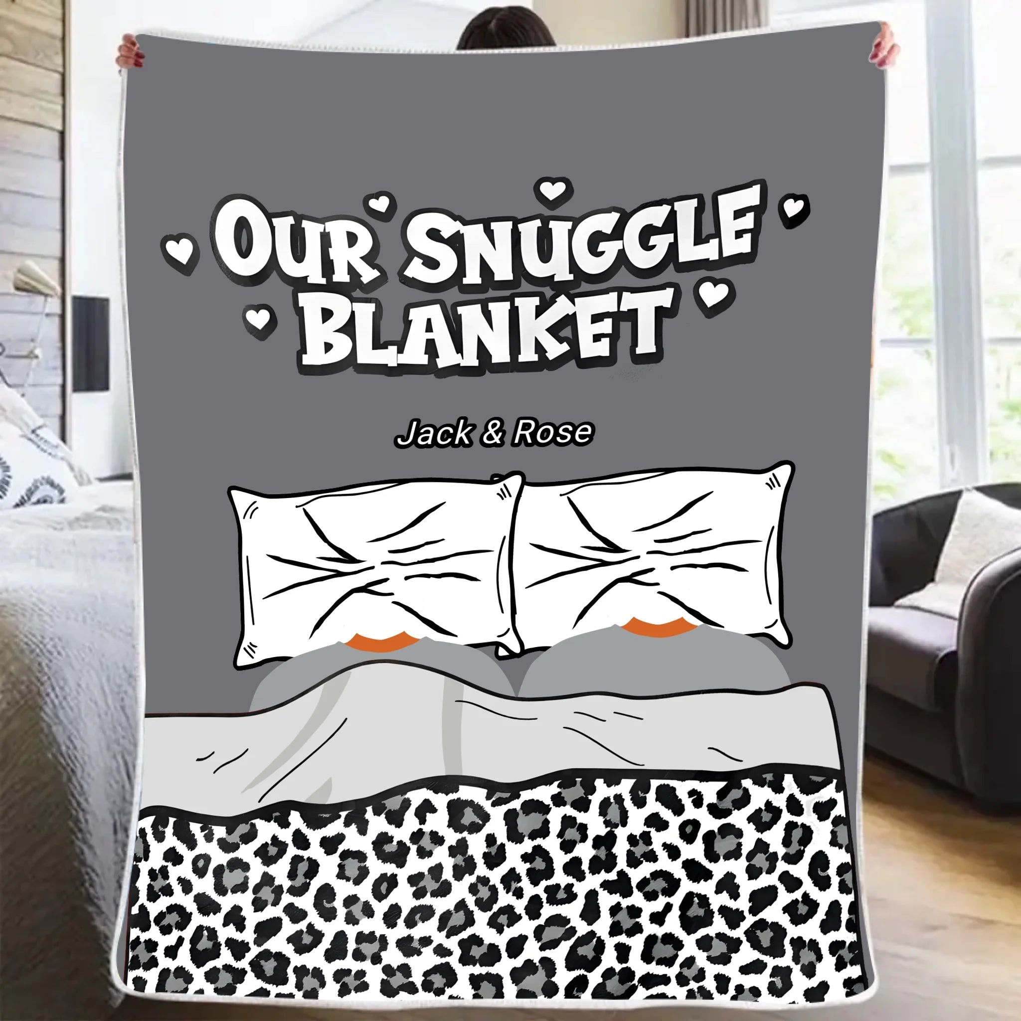 Snuggle Blanket - A gife for your signficant other - woolen blanket 735469 - DiyGiftly