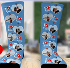 Socks for Valentine's Day, Customized Socks for couples, Personalized Photo Socks, Wedding Socks, Gift for him, gift for her, Memorial gift 919232 - DiyGiftly