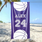 Softball Beach Towel, Sport Team Personalized Beach Towel, School Team Towel, Baseball Custom Pool Towel,Cooperstown Gift, World Series Gift 09203712 - DiyGiftly