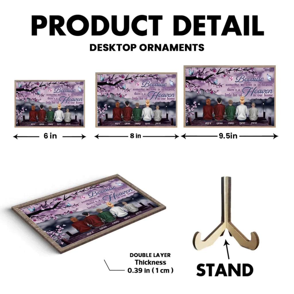 Someone We Love Is In Heaven - Personalized Custom Wooden Plaquet 713254 - DiyGiftly