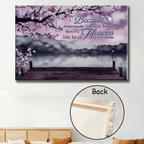 Someone We Love Is In Heaven - Personalized Wrapped Canvas 713299 - 713254 - DiyGiftly