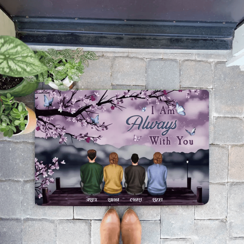 Someone We Love Is In Heaven - Personalized Wrapped Mat 713254 - D - DiyGiftly
