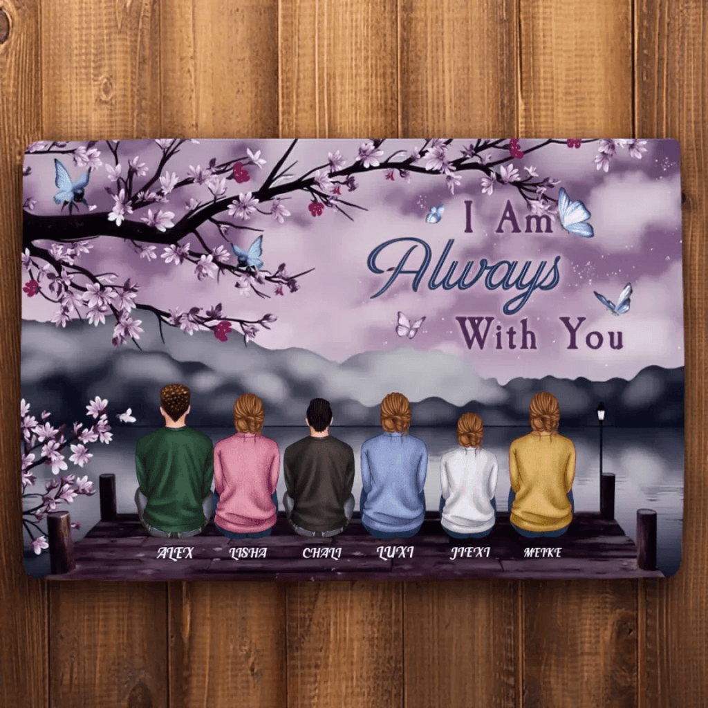 Someone We Love Is In Heaven - Personalized Wrapped Mat 713254 - D - DiyGiftly