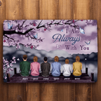 Someone We Love Is In Heaven - Personalized Wrapped Mat 713254 - D - DiyGiftly
