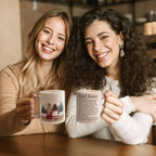 Soul Sister An Irreplaceable Person – Personalized Mug for Friends, Best Friends, and Besties, Custom Coffee Cup Christmas Gift, Birthday or Friendship Present 56856320 - DiyGiftly