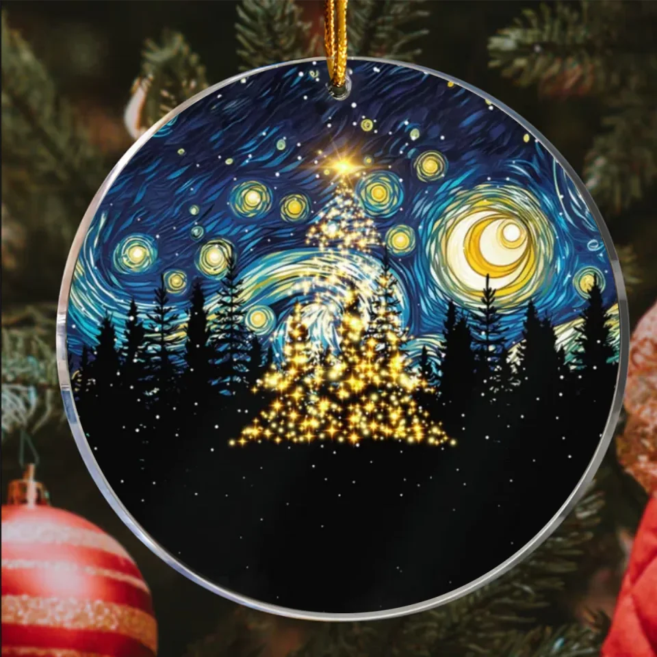 acrylic ornament personalized design