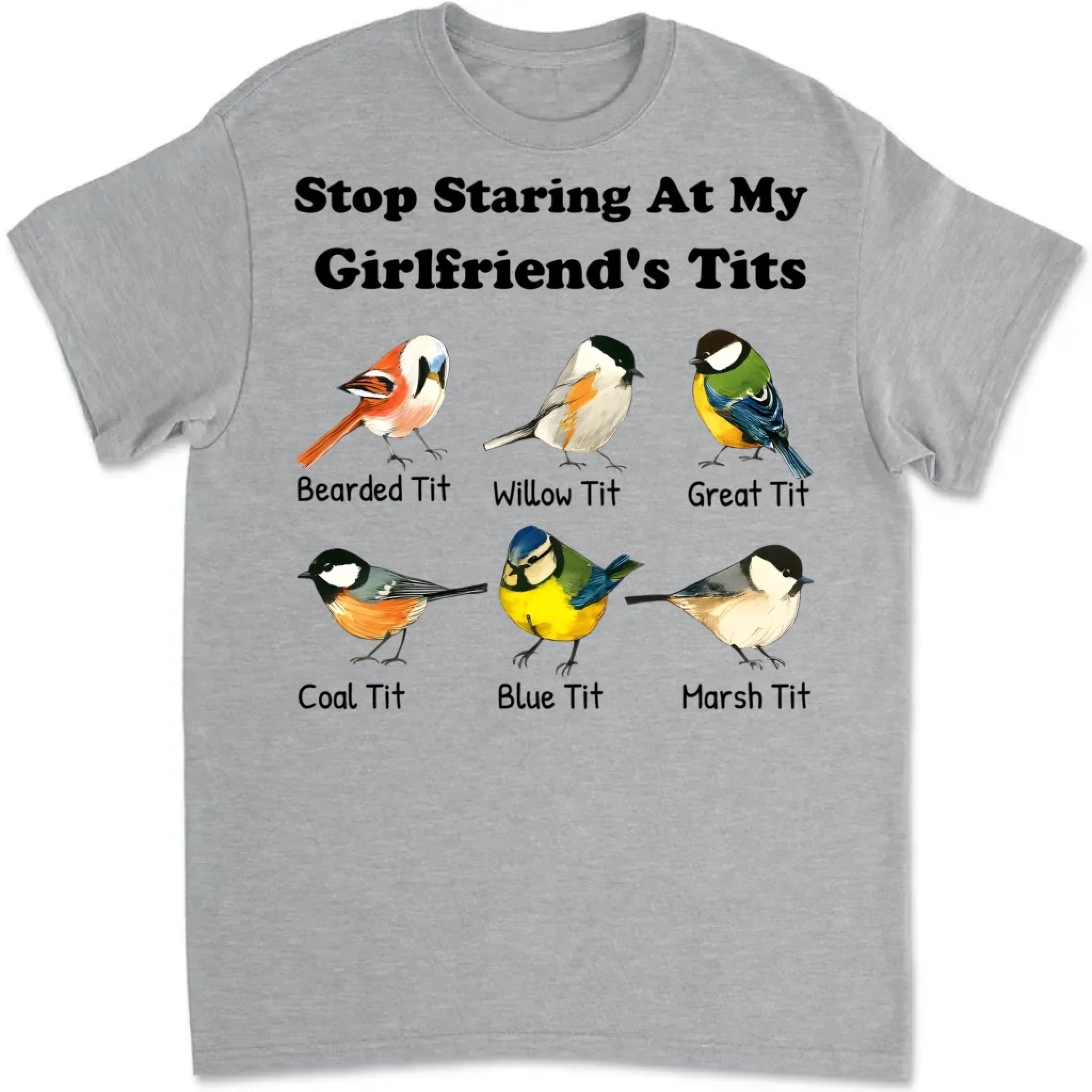 Stop Staring at My Wife – Personalized T-Shirt with Custom Name – Couple Matching Shirt, Anniversary Gift, Valentine’s Day Present for Him, Customized Men’s Graphic Shirt 1056797 - DiyGiftly