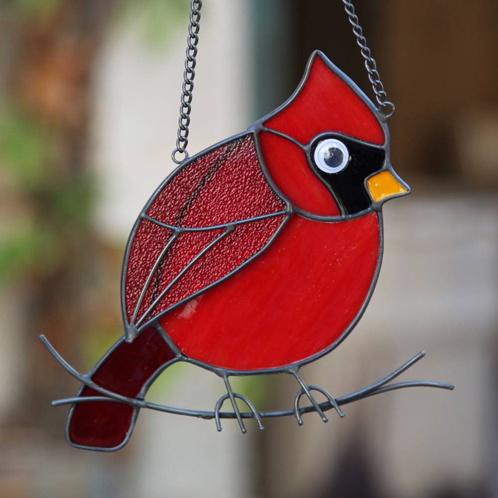 Sun Catcher Glass Birds Wall Window Hangings - Perfect Gifts for Bird Lovers - DiyGiftly