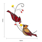 Sun Catcher Glass Birds Wall Window Hangings - Perfect Gifts for Bird Lovers - DiyGiftly