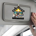 Sweet Home - Personalized Custom Car Visor Clip 1045903 - DiyGiftly