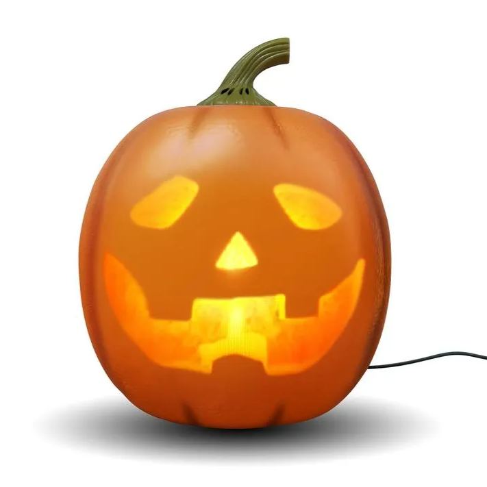 Talking And Singing Pumpkin Lantern Halloween Decoration Props Gift Projector Night Light - DiyGiftly