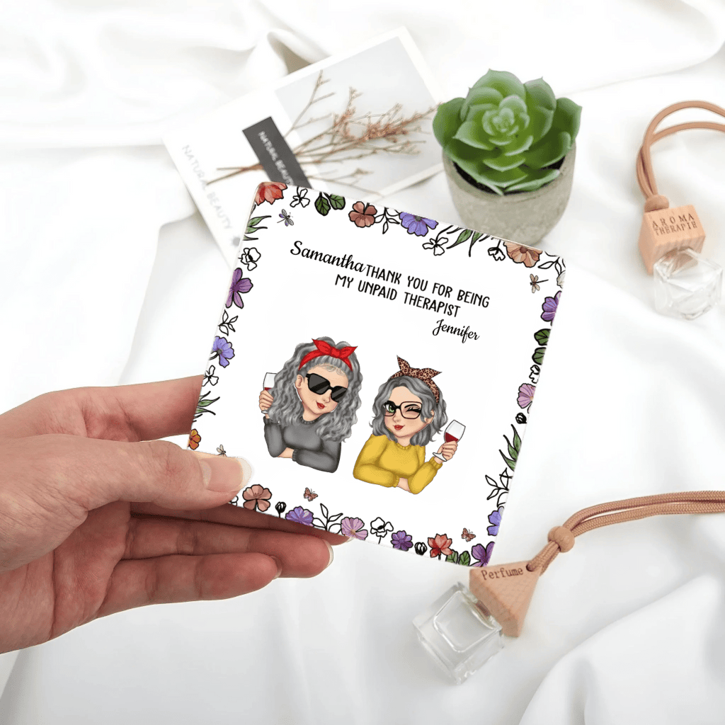 Thank You for Being My Shoulder - Therapist Bestie - Personalized Ring Dish 1069452 - DiyGiftly