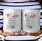 Thank You Gifts for Boss, Coworkers & Friends – Personalized Mug – “A Truly Amazing Team Is Hard to Find” – Custom Names & Characters – Team Appreciation Gift 1051047 - DiyGiftly