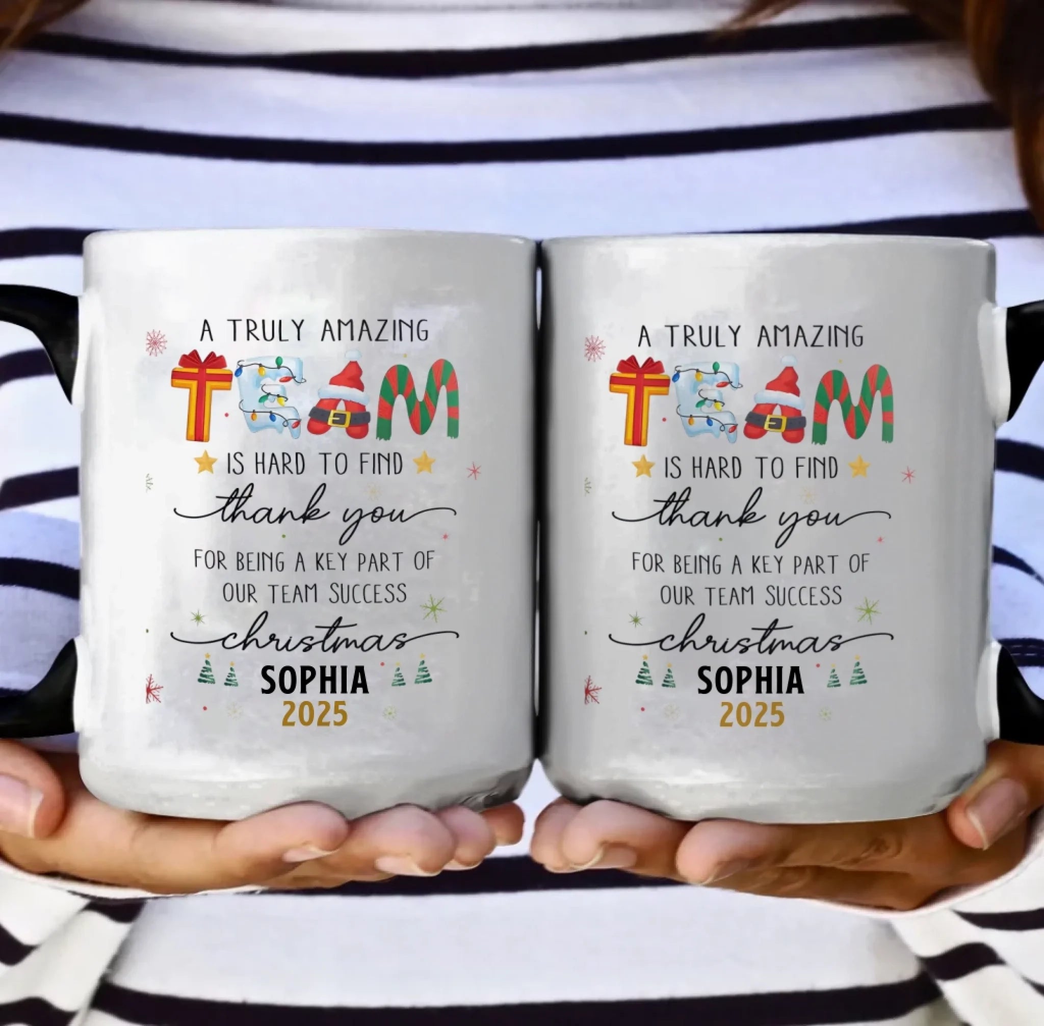 Thank You Gifts for Boss, Coworkers & Friends – Personalized Mug – “A Truly Amazing Team Is Hard to Find” – Custom Names & Characters – Team Appreciation Gift 1051047 - DiyGiftly