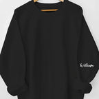 gifts for wife The Beginning Of Forever - Couple Personalized Custom Unisex Sweatshirt With Design On Sleeve - Gift For Husba