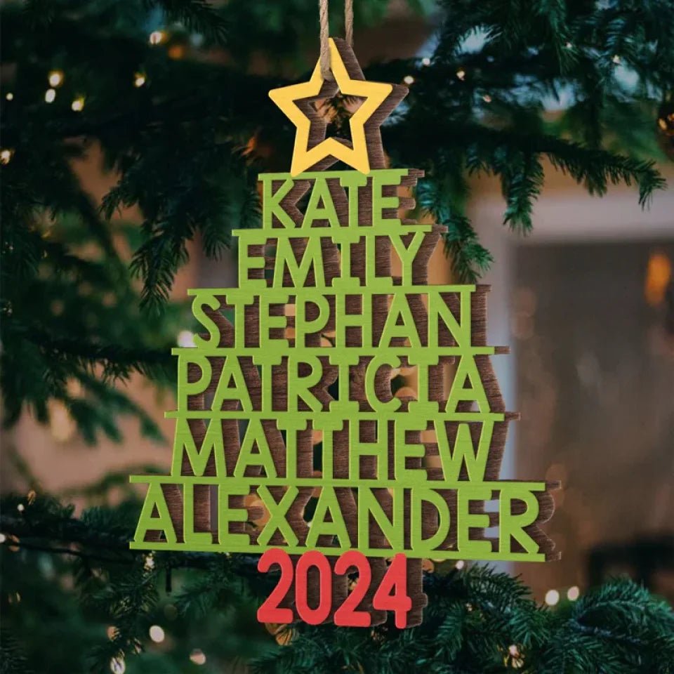 The Best Part Of Christmas - Family Personalized Custom Ornament - Wood Custom Shaped - Christmas Gift For Family Members 677414 - DiyGiftly