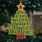 The Best Part Of Christmas - Family Personalized Custom Ornament - Wood Custom Shaped - Christmas Gift For Family Members 677414 - DiyGiftly