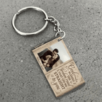 The Broken Road That Led Me Straight To You - Upload Image, Gift For Couples - Personalized Horizontal Keychain 736916 - DiyGiftly