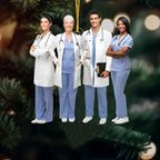 personalized nurse photo ornament graduation gift