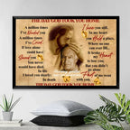 canvas personalized photo wooden memorial keepsake poster and canvas